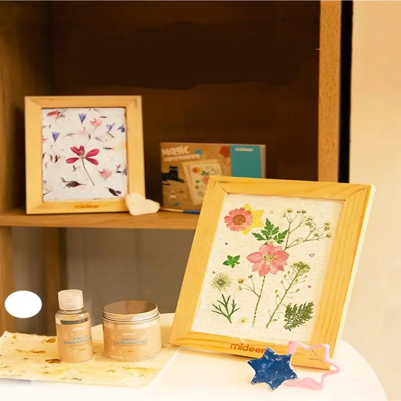 

Paper Making Kit 1 Set Children Educational Toys DIY Paper Making Material Kit