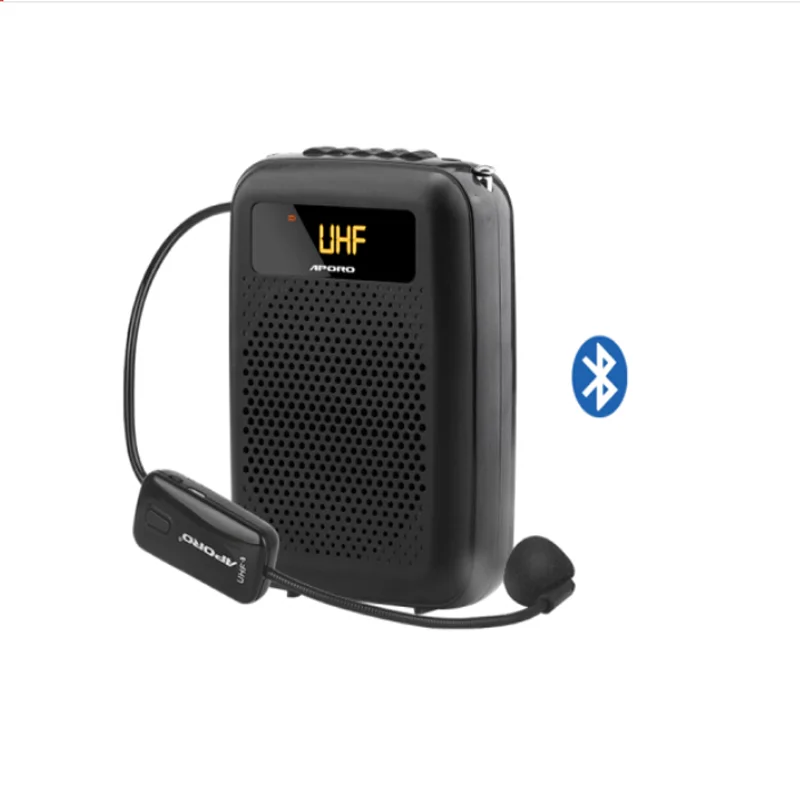 

Portable Wireless Voice Amplifier Mini Speakers with Headset Microphone for Teaching Guiding Speaker
