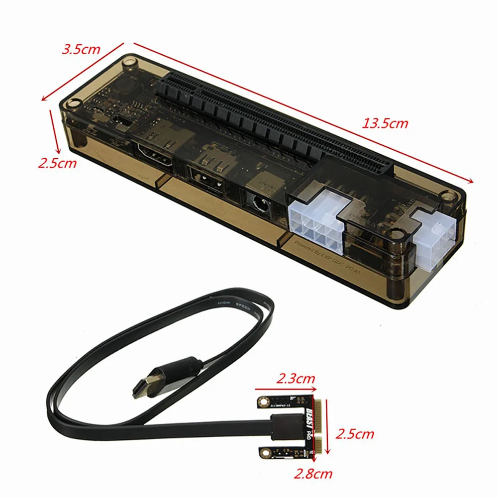 Express Card Mini PCI-E версия Expresscard V8.0 EXP Beast PCIe PCI Ноутбук внешняя независимая док-станция
