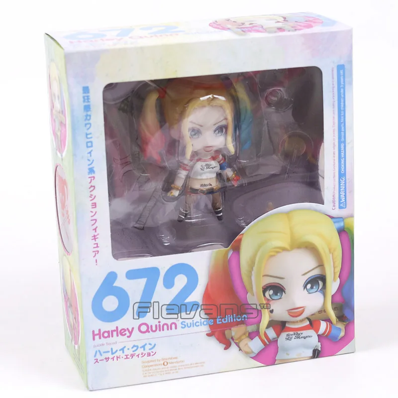 Отряд Самоубийц Харли Квинн 672/джокер 671 игрушки Nendoroid ПВХ фигурка Коллекционная фигурка куклы
