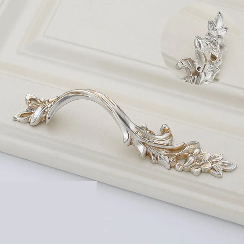 Европейский стиль ящика дверные ручки для шкафа кухня ручка дверцы мебели