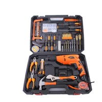 electric drill electrician repair power tool set multifunctional household woodworking repair combination manual tool kit