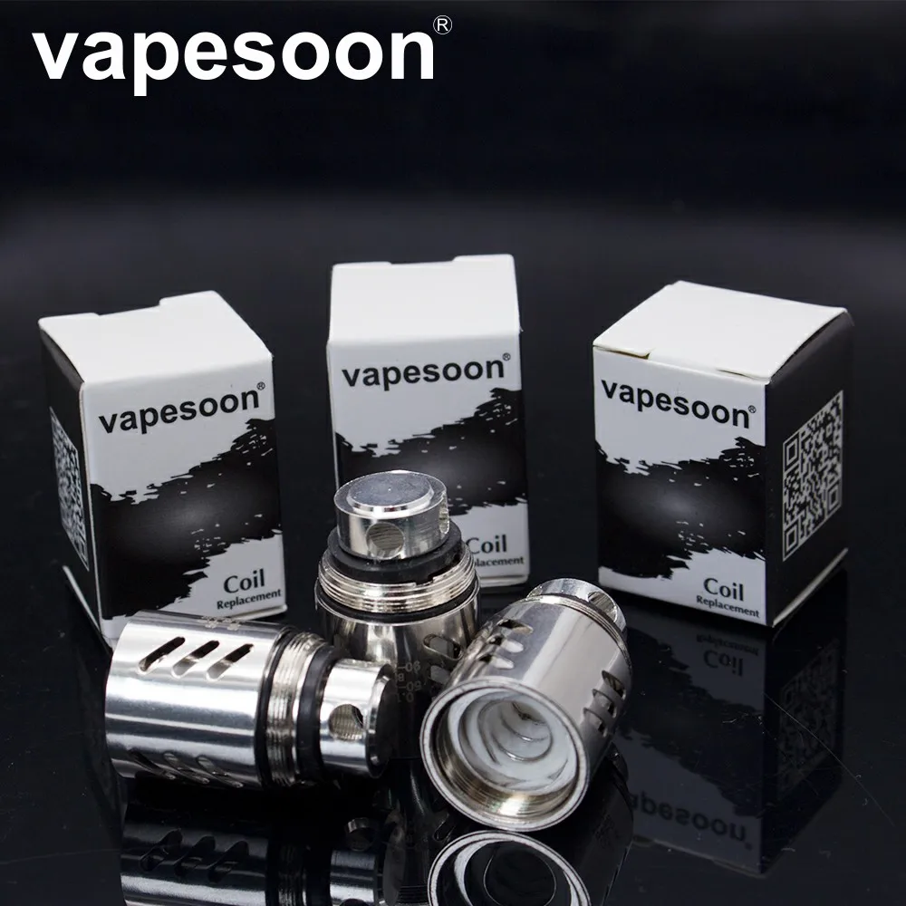 Аутентичные VapeSoon Головка Катушки TFV.88 Головка Катушки V8-T10 V8-T6 V8-Q4 V8-T8 V8 РБА замена катушки для TTFV8. Облако зверь бак