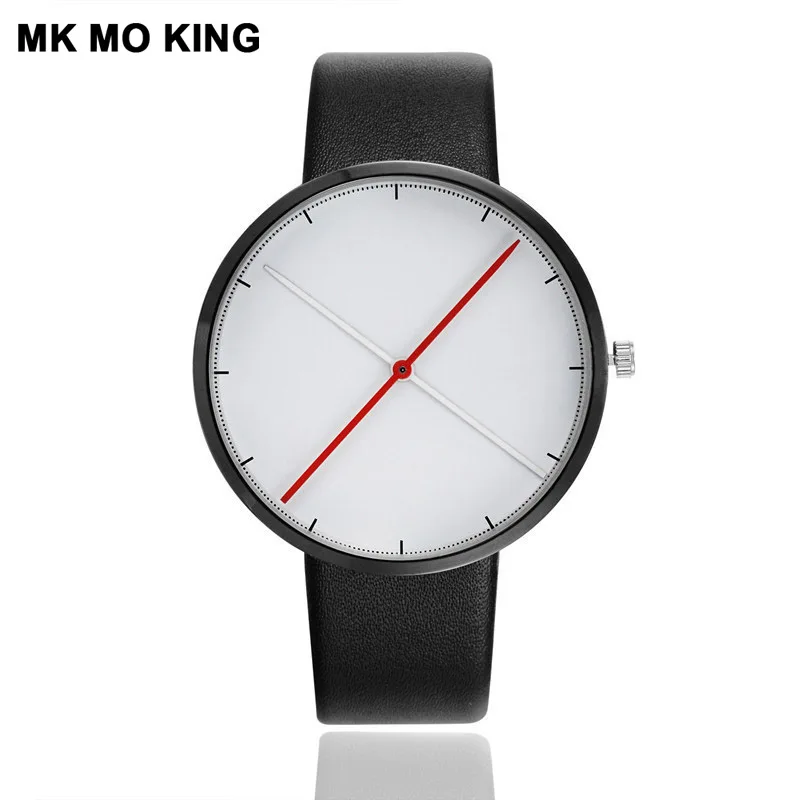 Пара часов подарок для влюбленных модные часы унисекс с кожаным ремешком