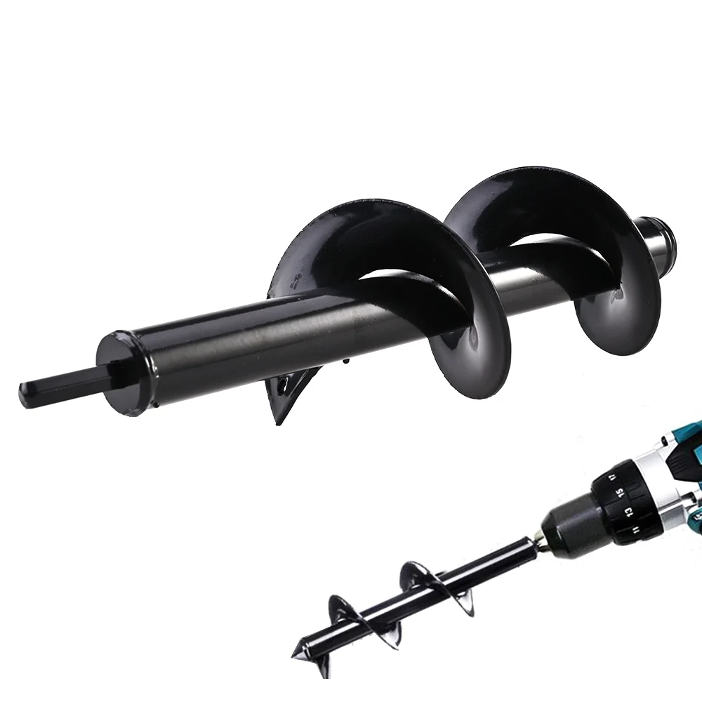 Садовый Бур спиральное сверло Цветочная плантаторная лампочка вал для