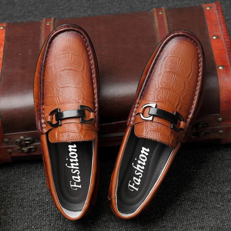 Мужская повседневная обувь высокого качества Летние мужские лоферы из