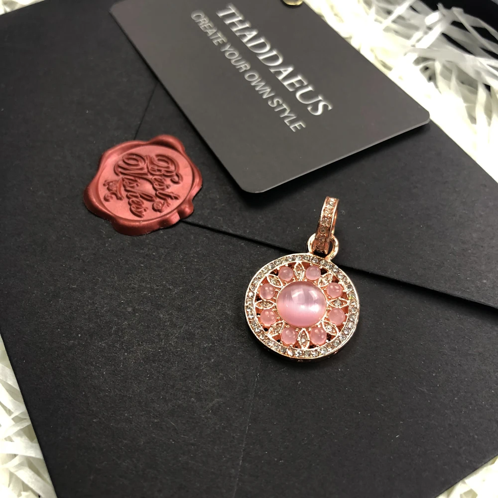 

Pendant Ornaments ,2019 Brand New Rose Gold Color Glam Jewelry Europe Bijoux Accessories 925 Sterling Silver Gift For Woman