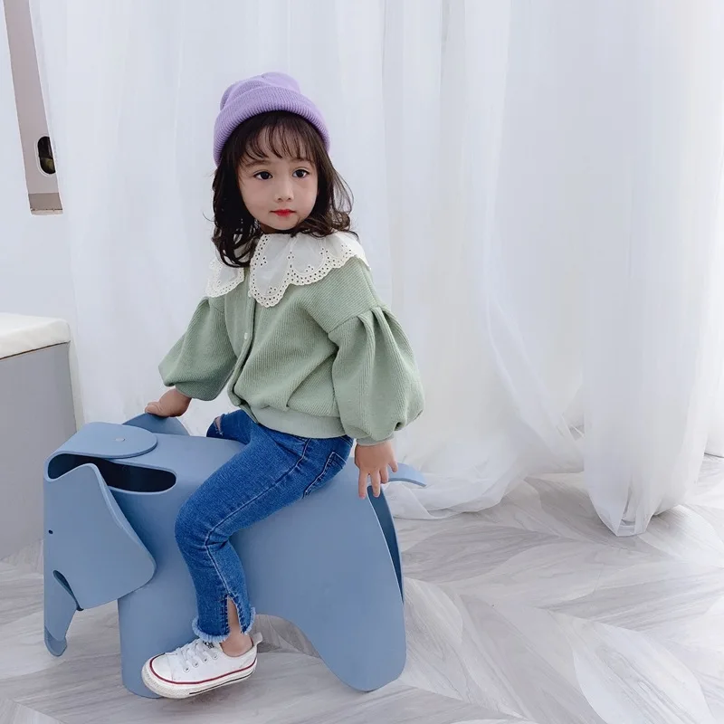 2019 Новое поступление Осенние повседневные однотонные универсальные джинсы в