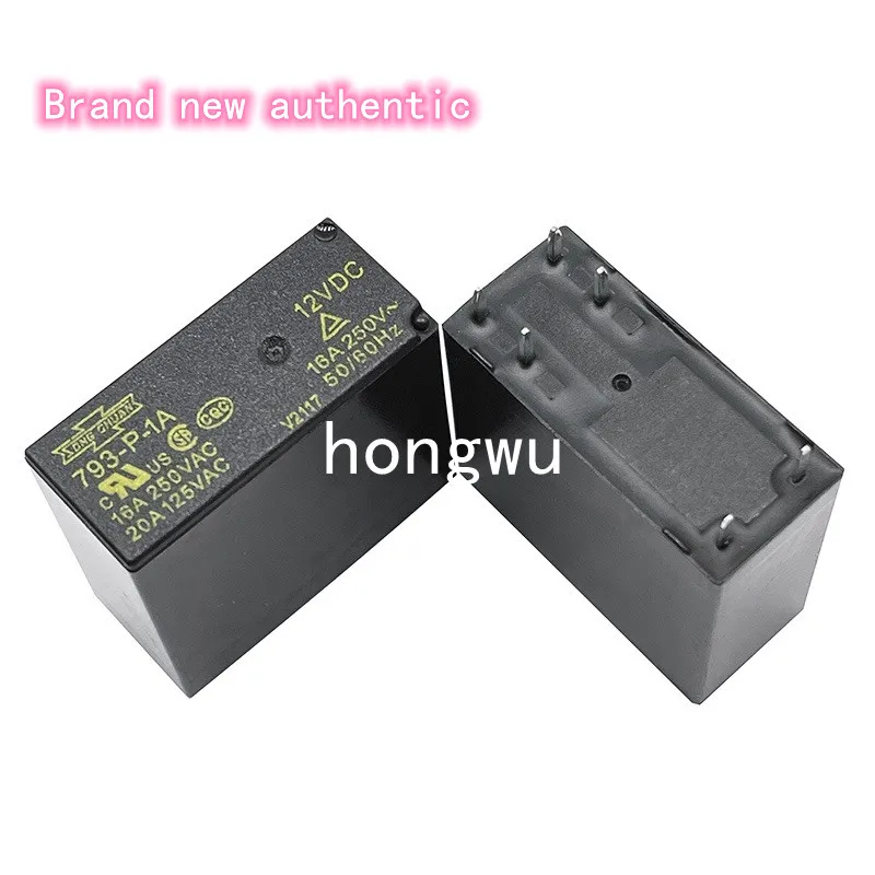 

Электромагнитное реле 793-P-1A-12VDC/24VDC 16A 6 контактов