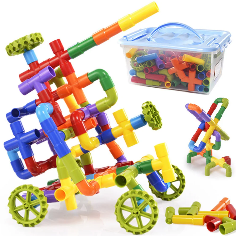 Конструктор водопроводная труба 26 288 шт.|Блочные конструкторы| |