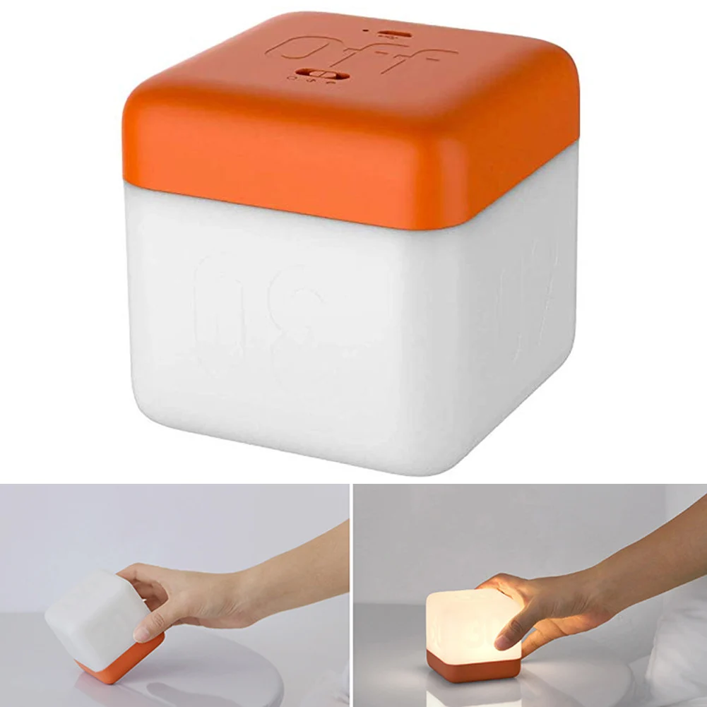 

Hot Flip Timing Night Light USB Charging LED Energy Saving Small Desk Lamp FQ-ing