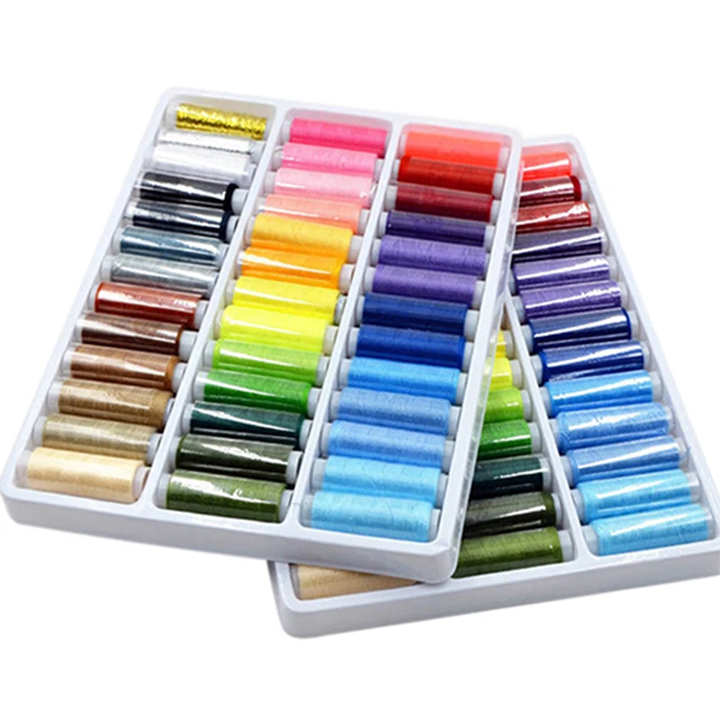 

12/39Pcs Colorful Sewing Thread Spolyester Thread Strong And Durable Sewing Threads For Hand Machines