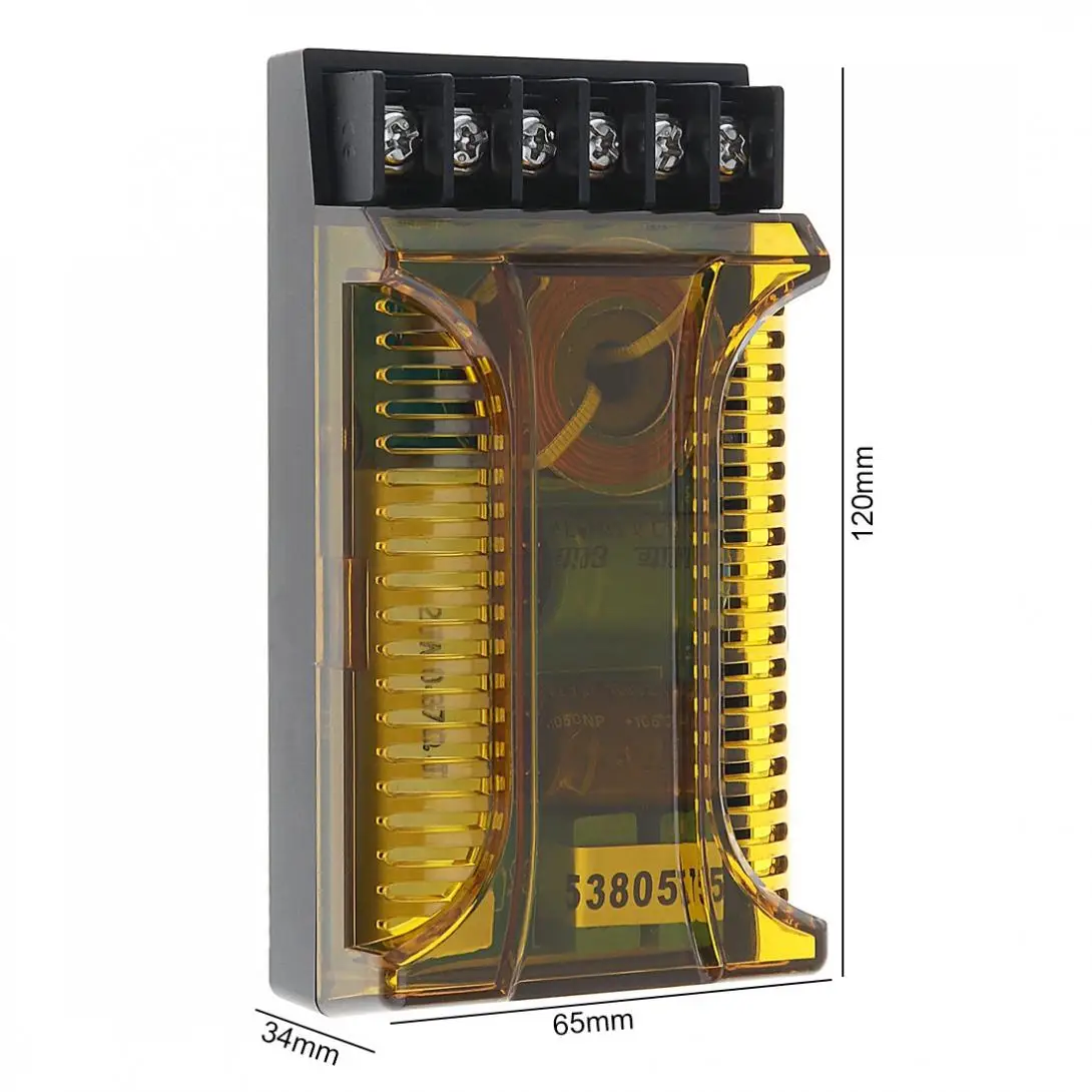 120 Вт 2001 динамик с разделителем частот 2 сторонний автомобильный аудио s два