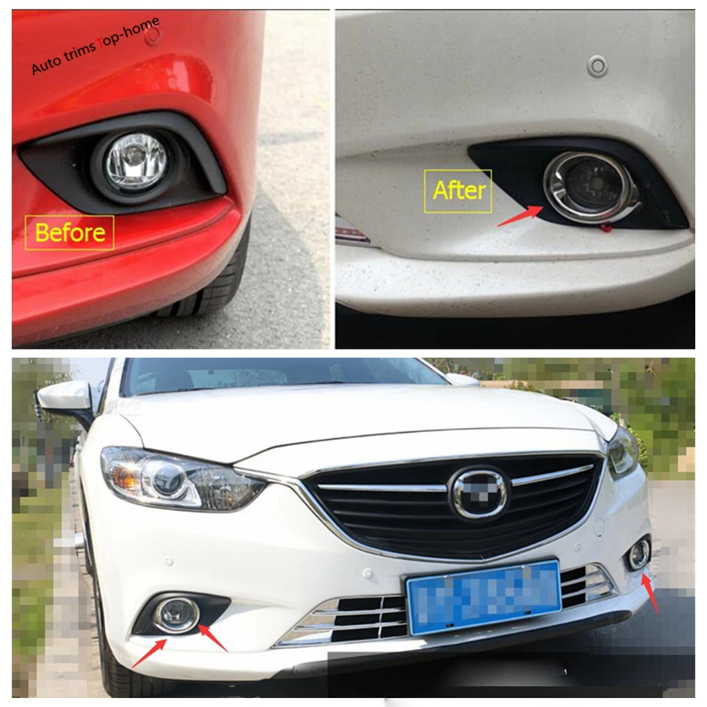 Комплект передних противотуманных фар для Mazda 6 2013 2014 2015