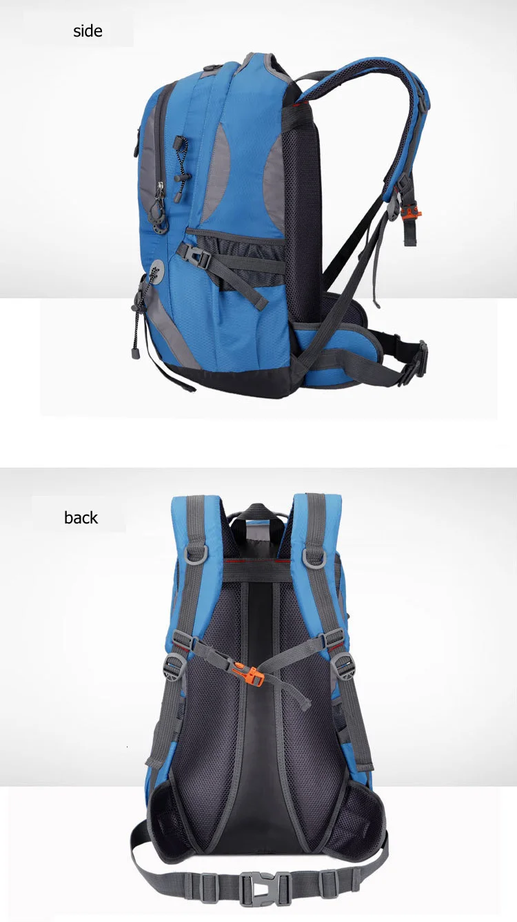 40L походные рюкзаки, свободный рыцарь, уличная спортивная сумка, походная сумка, дорожные сумки, мужские водонепроницаемые женские походные сумки, мужские рюкзаки