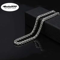 stainless steel men necklace gifts mens male friend chain couple necklaces female punk hip hop chocker chains necklaces jewerly