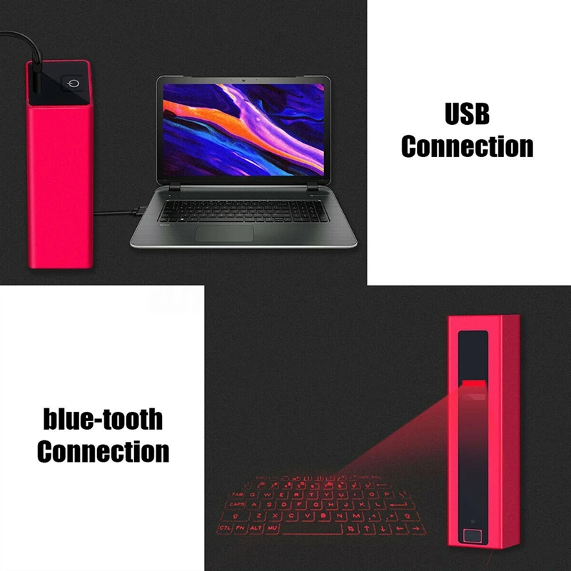 AAAJ проекционная клавиатура Bluetooth Беспроводная виртуальная Портативная USB