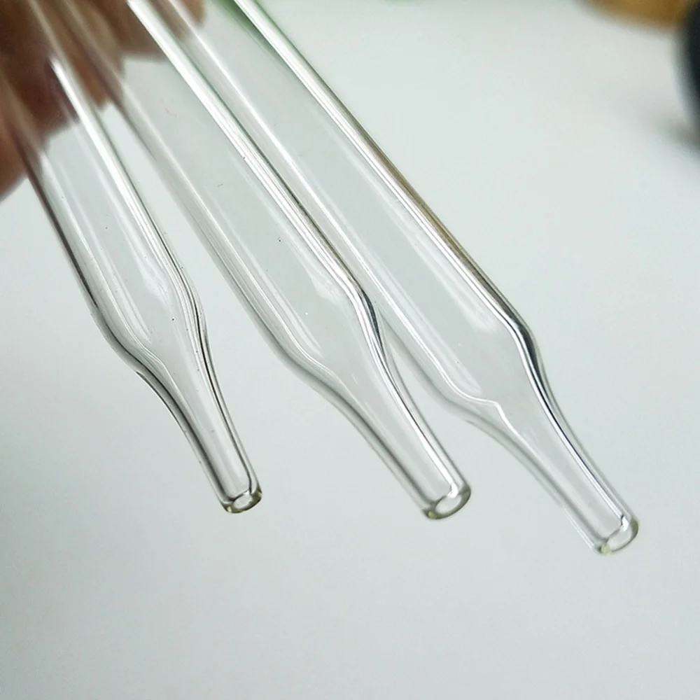 

6pcs Universal Glass Pointed Liquid Dropper Pipette for 5ml Essential Oil Bottles Aromatherapy Vials