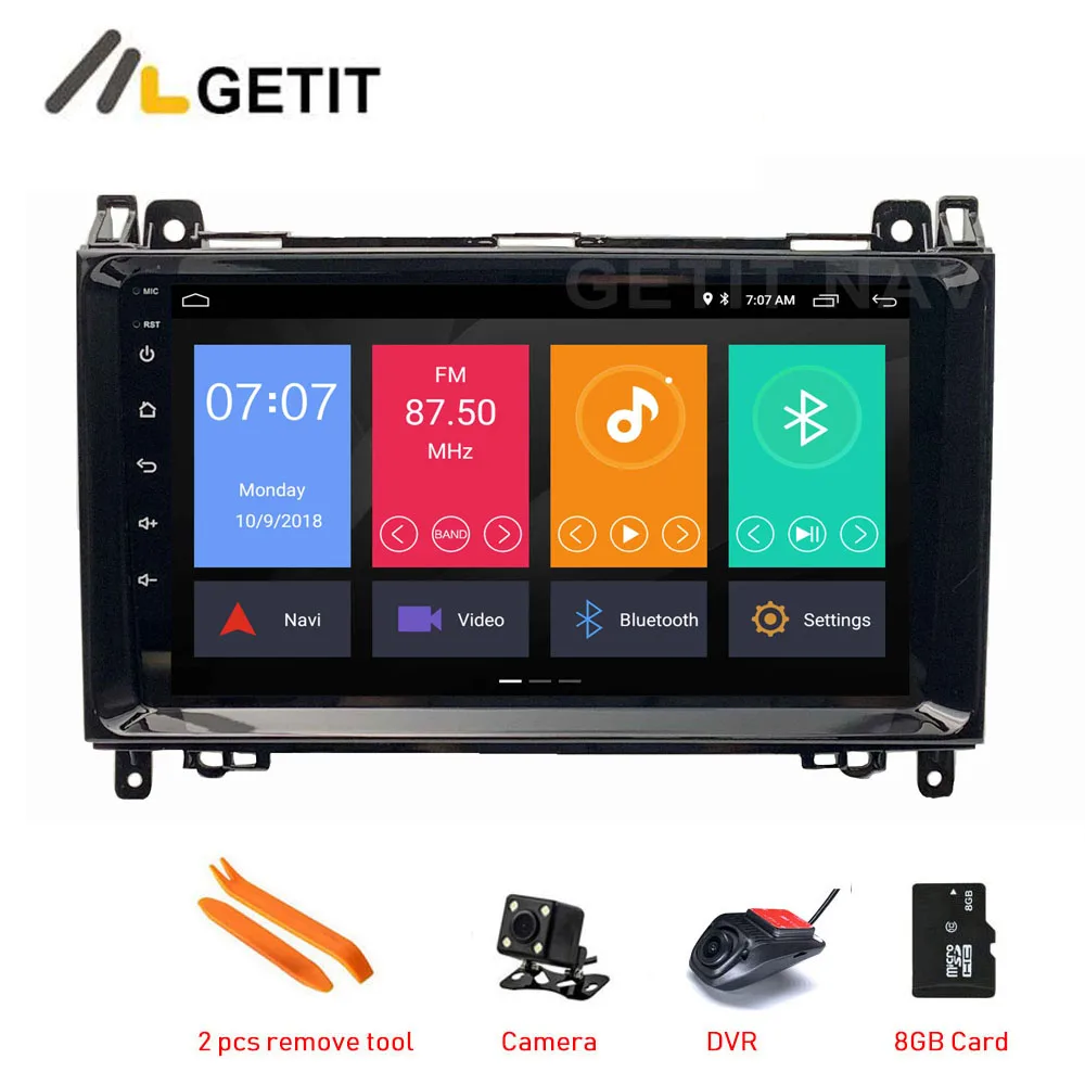 9 &quotDSP Android Автомобильный GPS Радио Стерео головное устройство для Mercedes Benz B200 A B Class