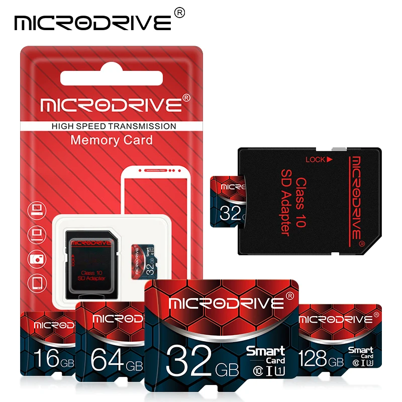 Micro SD карта памяти класс 10 64 ГБ 128 16 32 ГБ|Карты памяти| |