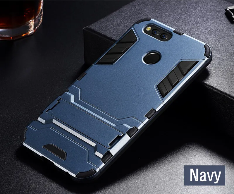 Navy Чехол для huawei Honor 8A 8C 8S 9X Pro Play 3 mate 30 P30 Pro lite Y5 Y6 Y7 противоударный Гибридный бронированный чехол для телефона s - Цвет: Navy