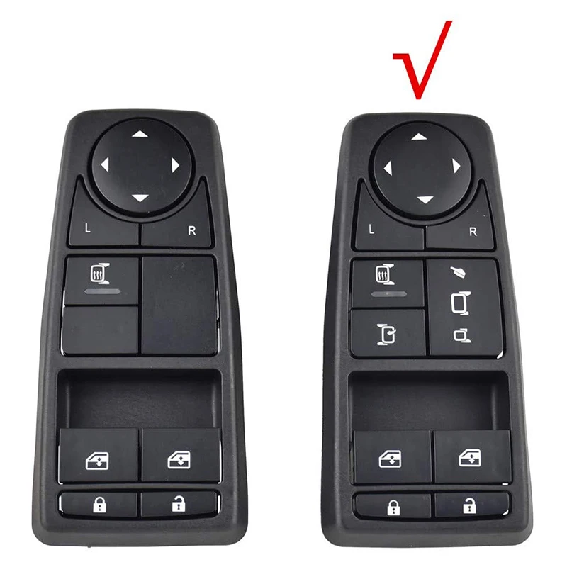 Главный переключатель стеклоподъемника для грузовика MAN TGL TGM TGS TGX 81258067107 81258067092 |