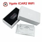 ELM327 OBD2 считыватель кодов iCar2 для Android IOSПК, новейший Vgate iCar 2 Wi-Fi версии с бесплатной доставкой, 2019