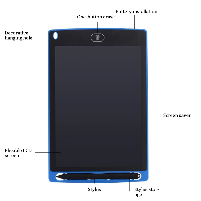 LCD магнитная доска для рисования креативная живопись искусство волшебная
