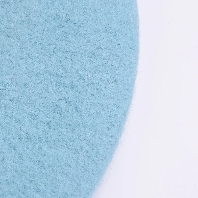 Шерстяной берет шапка Легкий Повседневный классический однотонный шерстяной