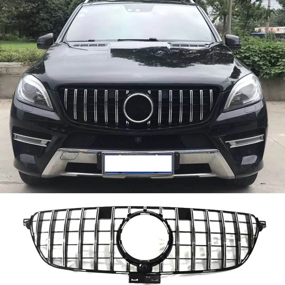 GT R решетка для Mercedes Benz GLE класса W166 4matic внедорожник хромированная Защитная панель