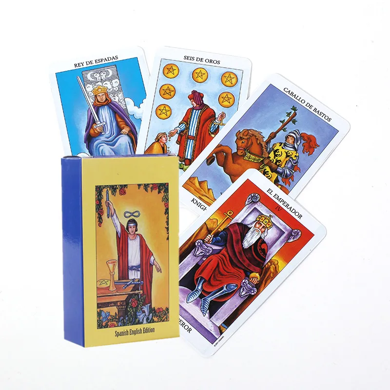 

Fortune Spanish Tarot Playing Board Game Ceremonial Magic Oracle Cards