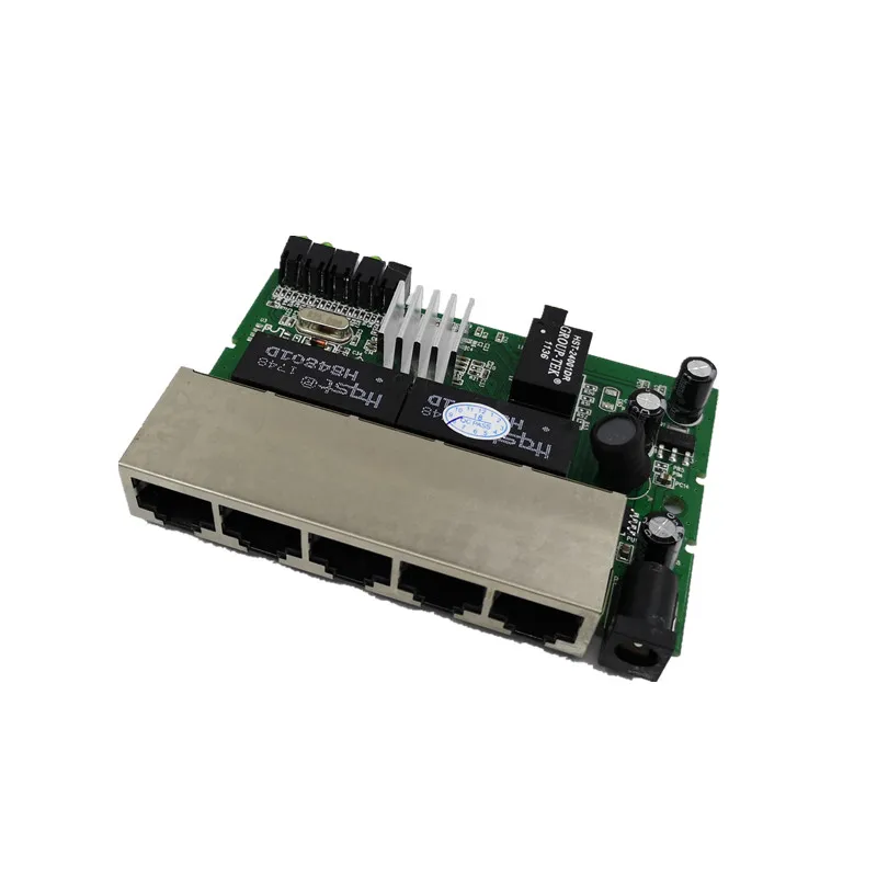 OEM 5 портовый гигабитный модуль-коммутатор дешевый сетевой модуль выключателя 10/100/1000 Мбит/с США ЕС plug switch lan combo