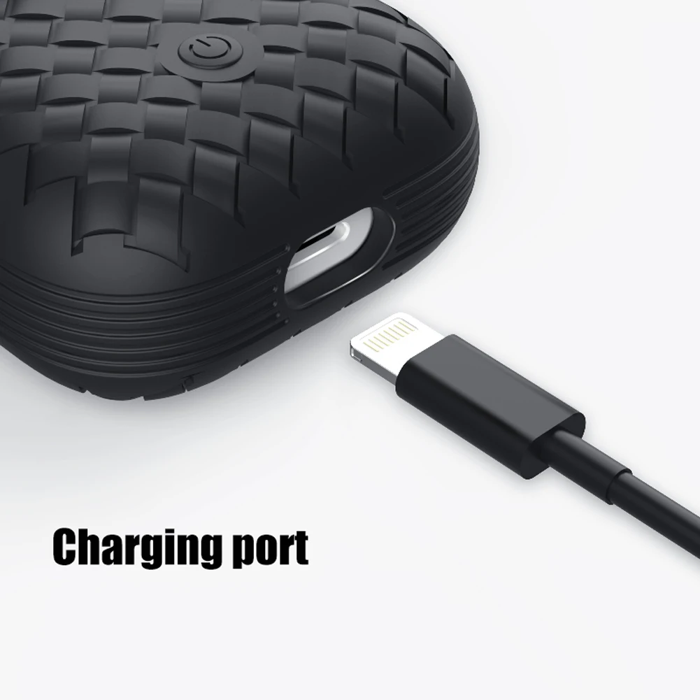 Защитный чехол 2 поколения универсальный Плетеный силиконовый для Apple