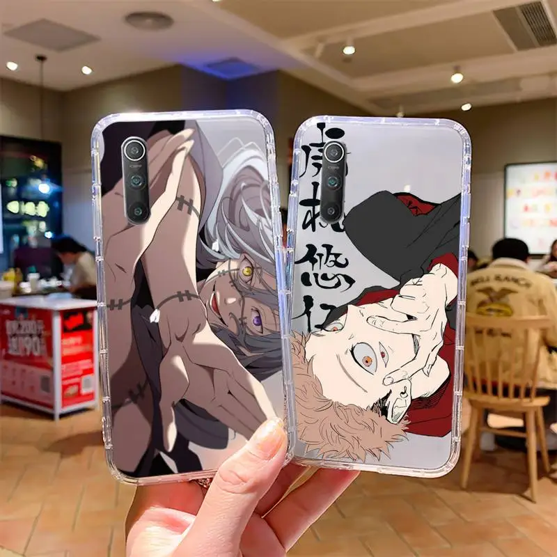

Cool Jujutsu Kaisen Anime Phone Case For Samsung s7 s8 s9 s10 s20 s4 s5 s6 a71 a21 a20 plus lite edge Fundas Coque TM