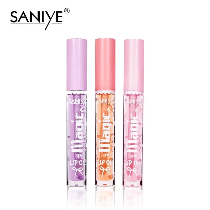 

Cute Moisturizing Lip Oil Lip Gloss Raincoat Moisturizing Lip Balm Lip Care Makeup Cosmetic Liquid Lipstick Wholesale Bulk 1PCS