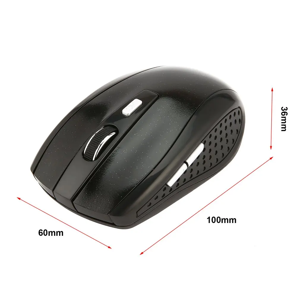 

2.4GHz Wireless Mouse Portable Intelligent Gaming Mouse Optical Rolling Gamer Mice USB Receiver for PC Laptop Computer