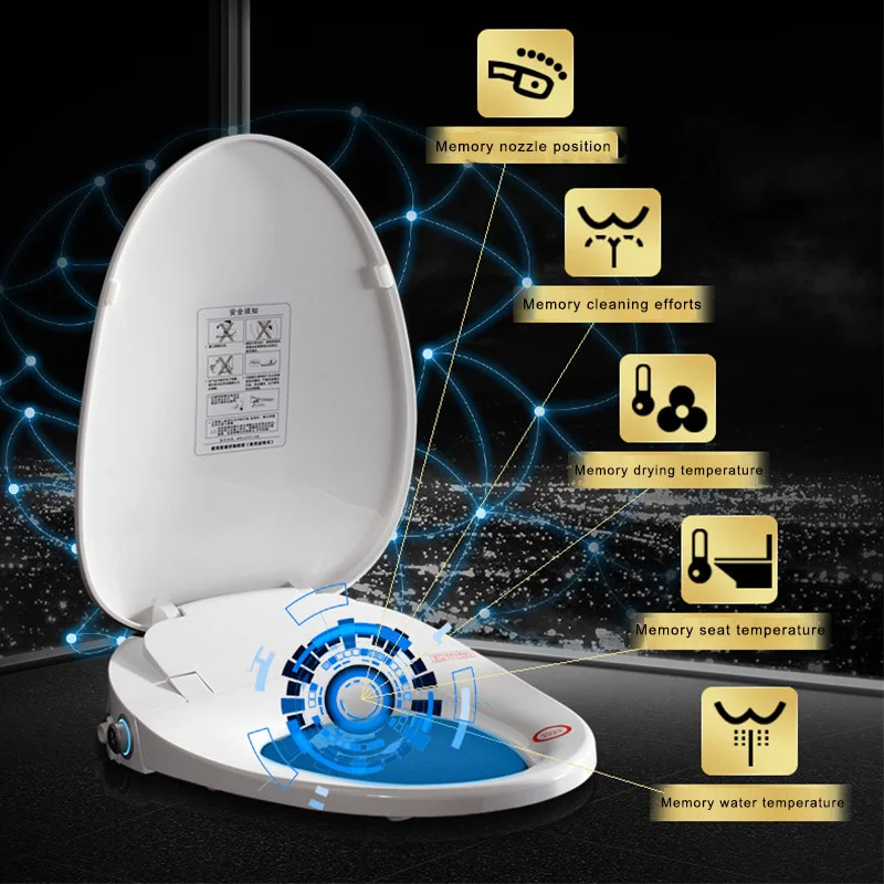 Сиденья для унитаза автоматические сиденья умное сиденье биде Seven отверстие