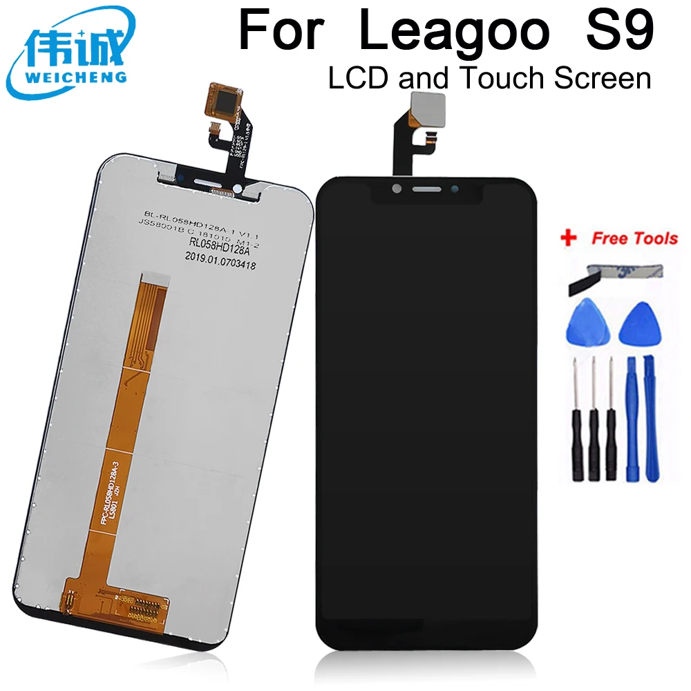 5 85 ''Оригинальный ЖК-дисплей для Leagoo S9 датчик сенсорный экран дигитайзер