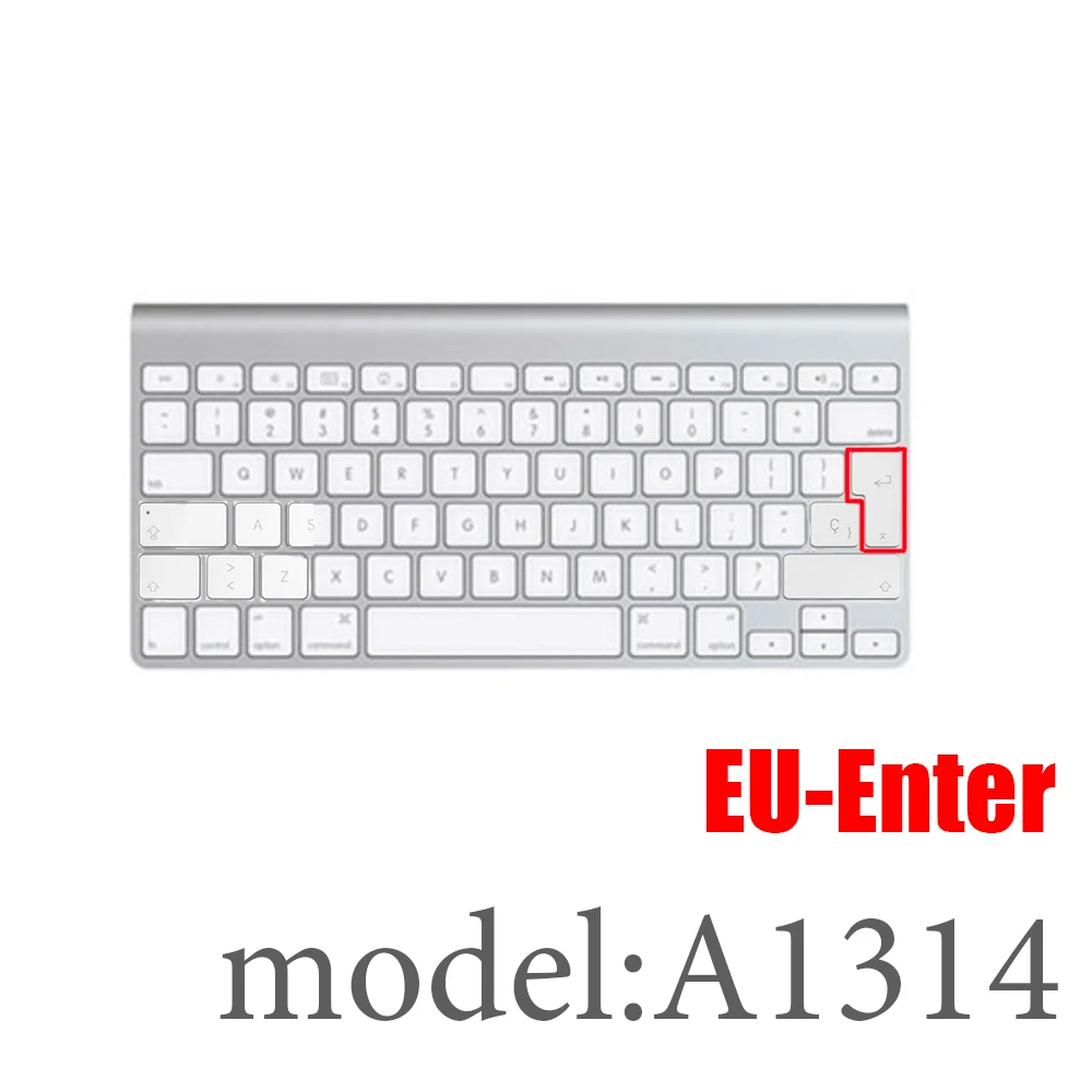 Настольный ПК для Apple Bluetooth Беспроводной клавиатура MLA22LL/A1644 A1314 IMAC Клавиатура Защитная крышка Силиконовая крышка Версия США/ЕС