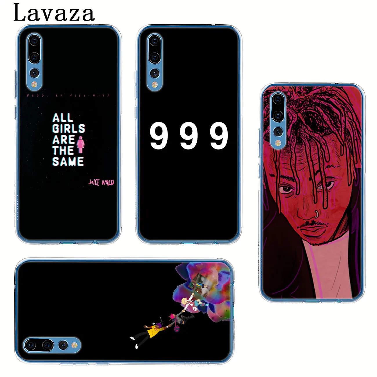 Чехол для телефона Lavaza Juice WRLD 999 Huawei P30 P20 Pro P9 P10 Plus P8 Lite Mini 2016 2017 P smart Z 2019 | Мобильные