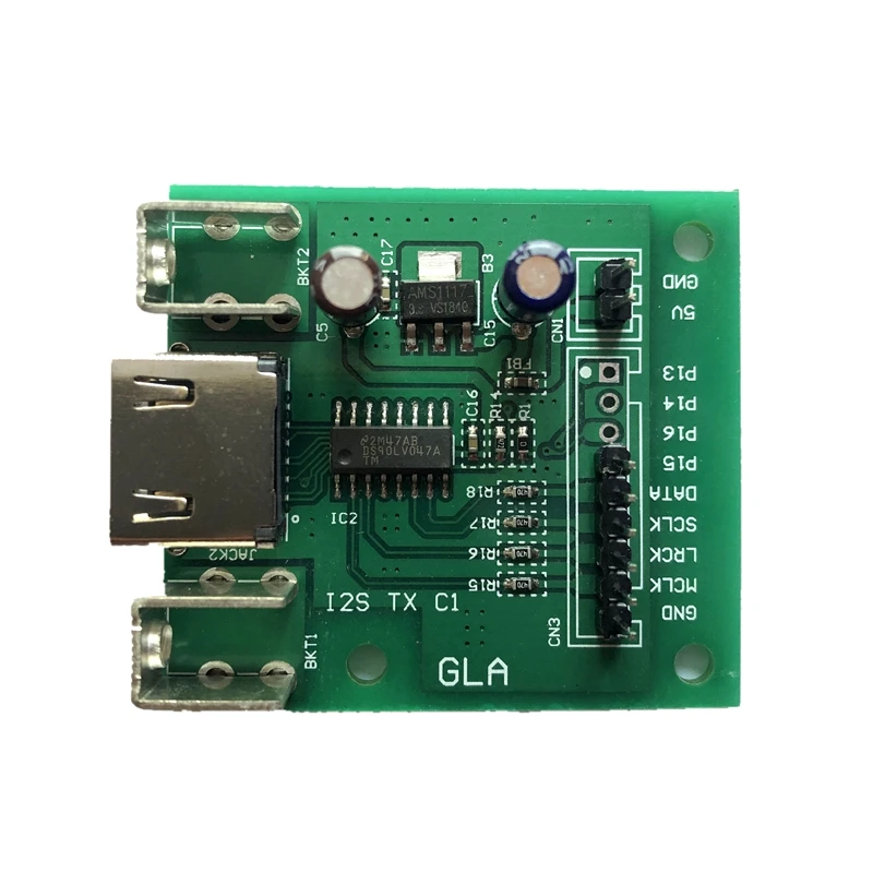 HDMI к IIS I2S DSD плата отправителя Выходная через поддерживает передачу сигнала