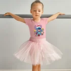 Футболка детская с графическим принтом, модный топ в стиле Харадзюку, Повседневная модная рубашка с цветным принтом, Рождественский принт, одежда для маленьких девочек, Прямая поставка