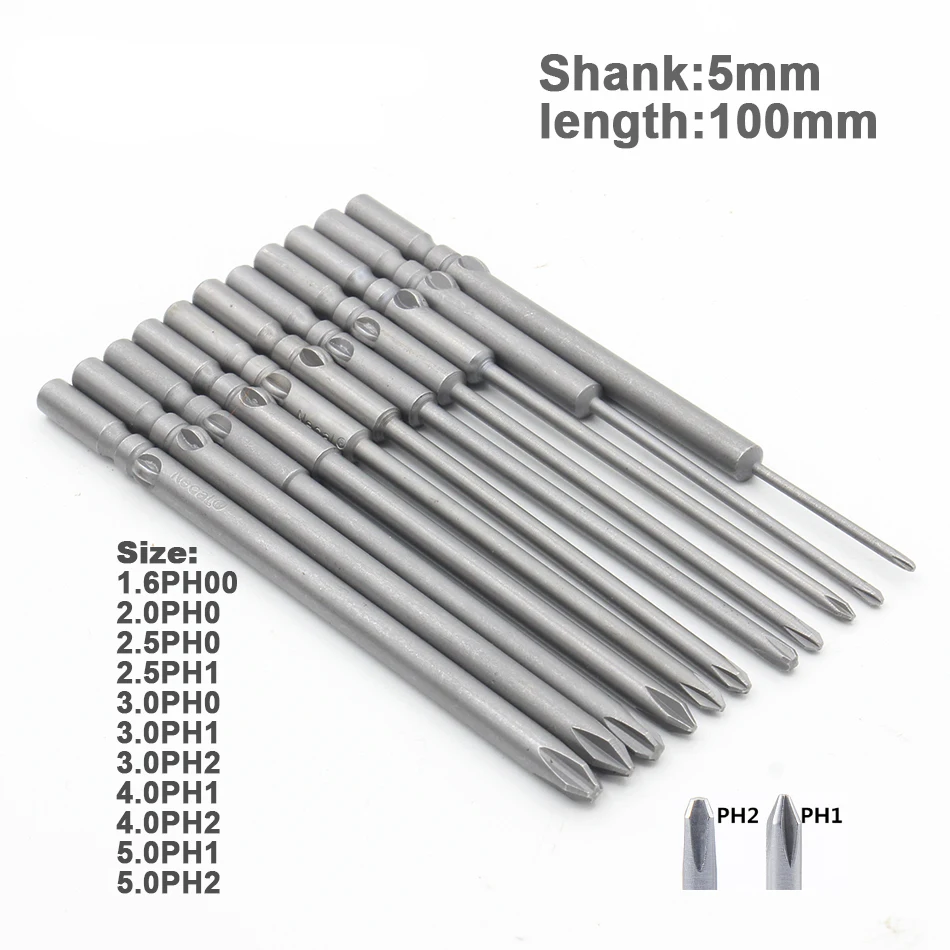11 шт./набор набор насадок для отвертки 801 дюйма 5 мм