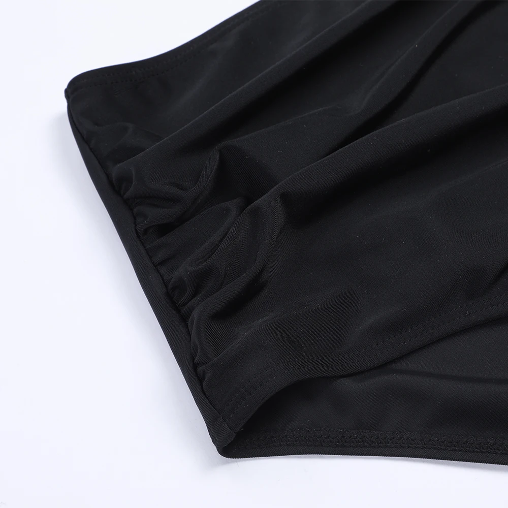 Sift летний женский бикини из двух частей с воланом в горошек принтом майка шортами