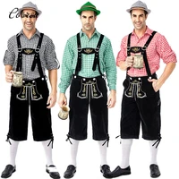 german oktoberfest costumes men traditional german bavarian beer male cosplay halloween octoberfest festival party outfit