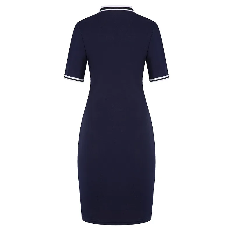 6XL размера плюс женская одежда модное женское платье Поло большой размер 5XL