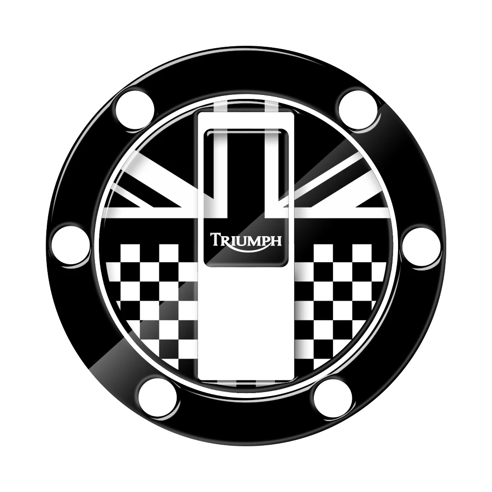 3D Motorcycle Sticker Gas Tank Cap Protector Case for TRIUMPH DAYTONA BONNEVILLE Tiger | Автомобили и мотоциклы