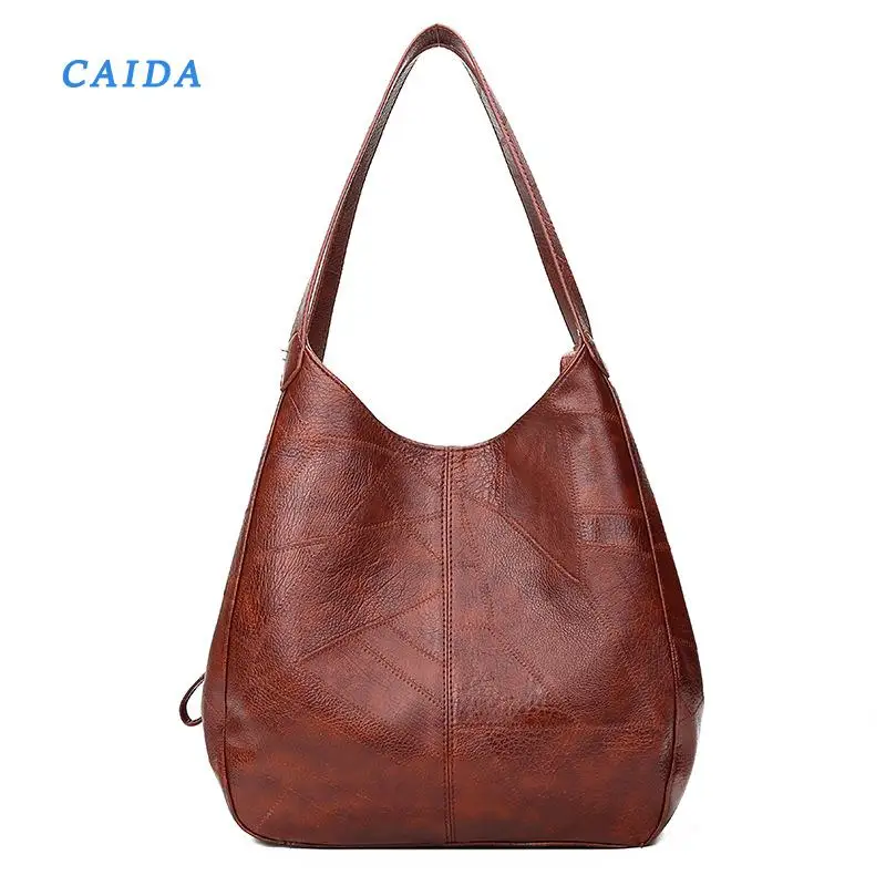 

CAIDA Vintage Women Hand Bag Designers Luxury Handbags Women Shoulder Bags Female Top-handle Bags Fashion Brand Handbags