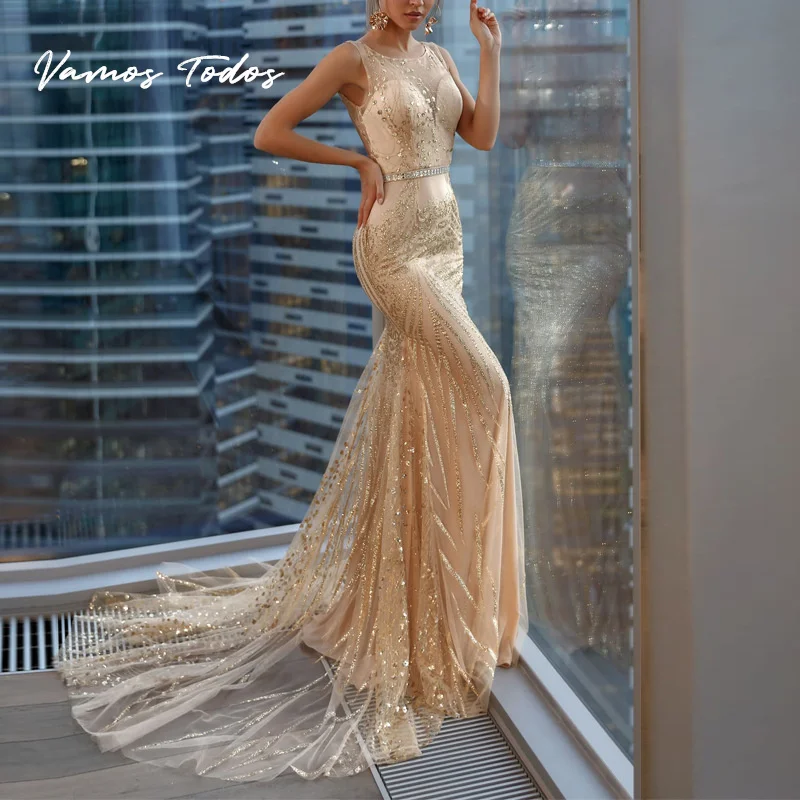 

Long Dress Floor-length Evening Dresses Backless Elegant Dresses for Women Slim Fit Wedding Dress Gauzy Bride Dress Vamos Todos