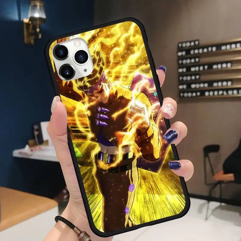 

JoJo's Bizarre Adventure JoJo Anime Custom Phone Case for iPhone 11 12 mini pro XS MAX 8 7 6 6S Plus X 5S SE 2020 XR
